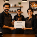 Certified Barista Training in Ludhiana.