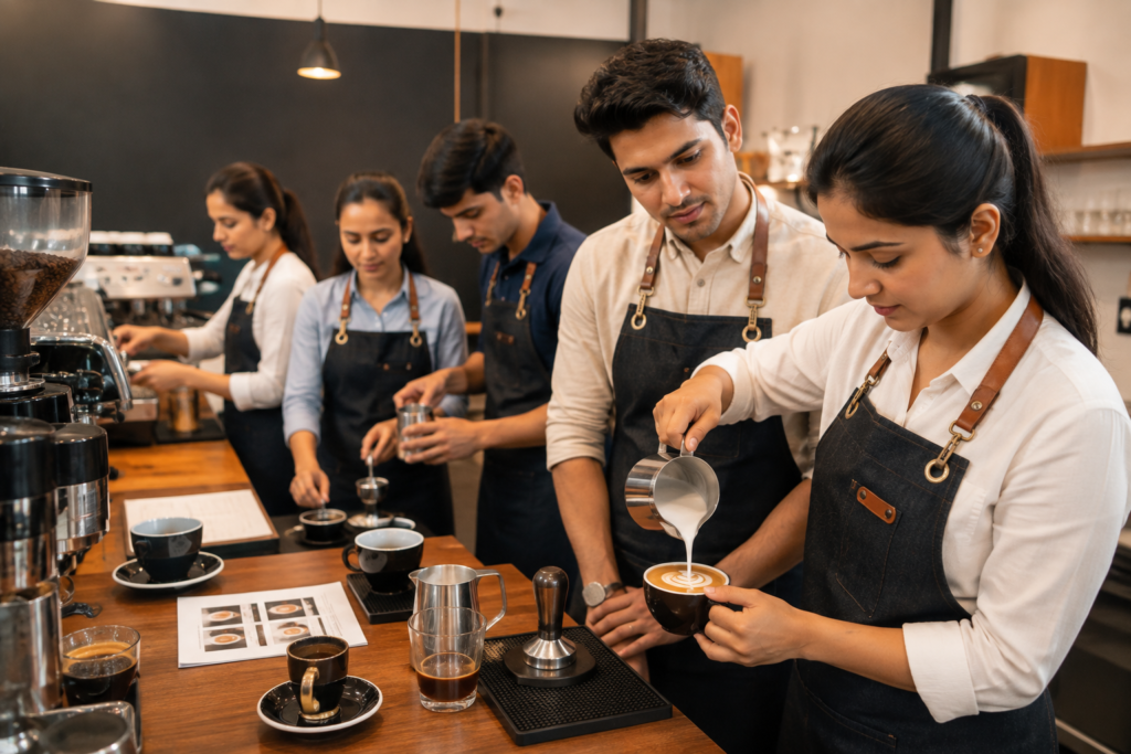 Coffee Barista Classes in Chandigarh: Master Coffee-Making Skills