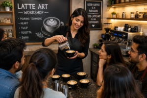 Coffee Art in Chandigarh: Learn Techniques, Designs & Skills