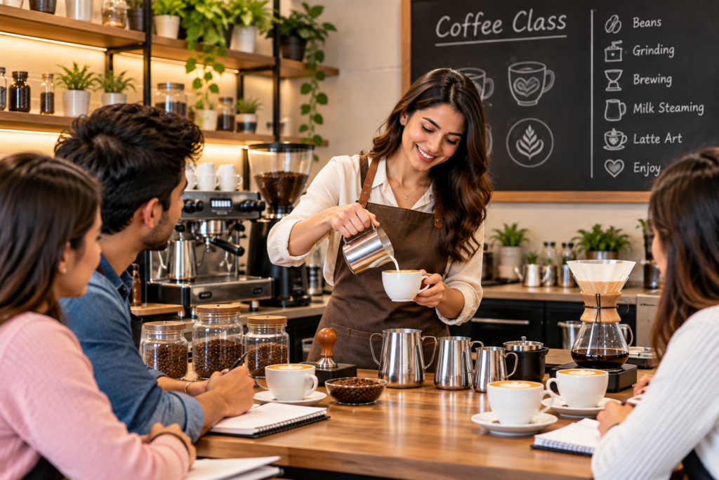 Coffee Classes Near Me: What Should You Look for in a Course?