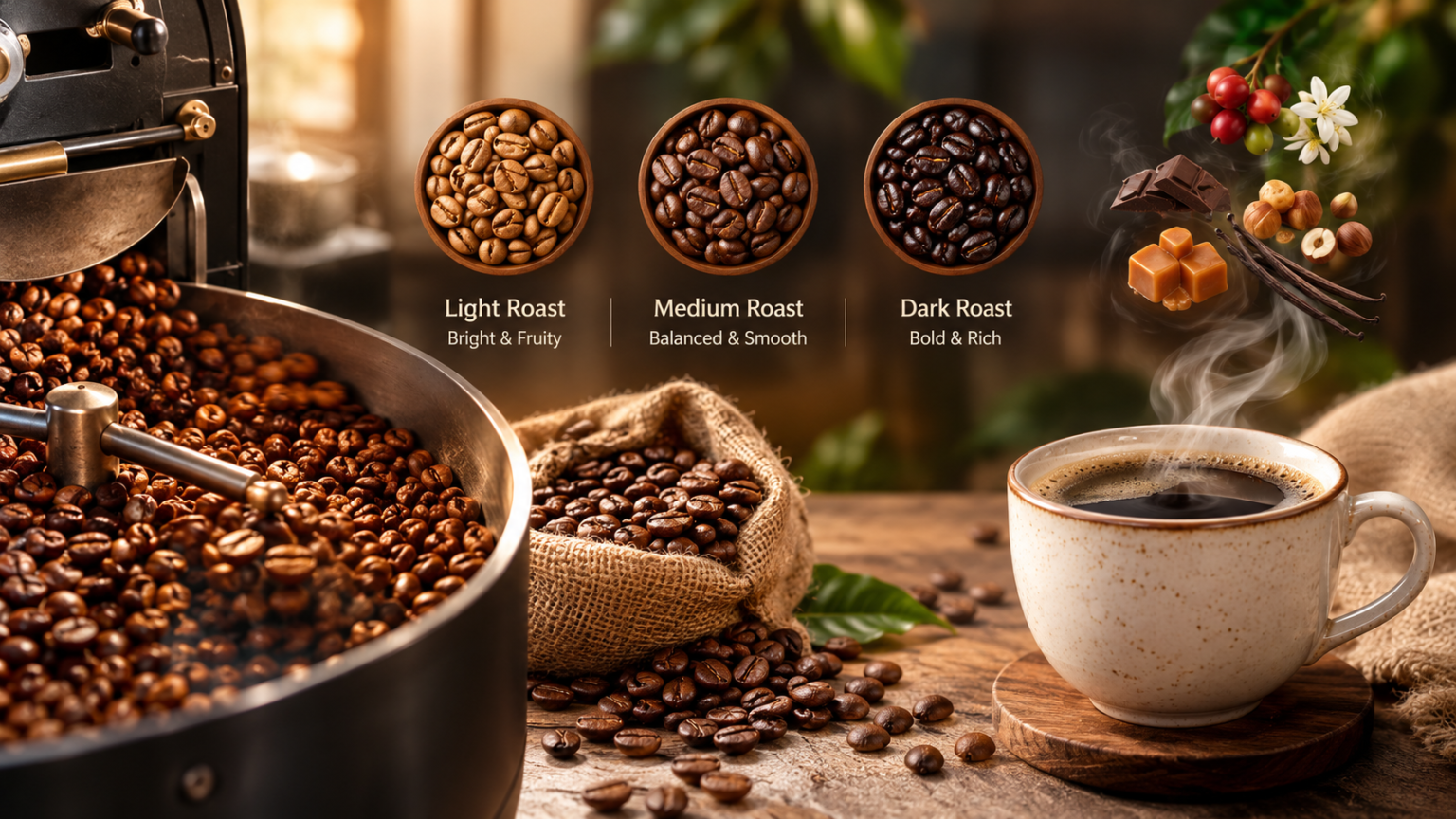 How Coffee Roasting Affects Flavor and Aroma