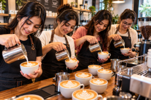 Latte Art Training in Chandigarh: A Beginner's Guide to Coffee Art